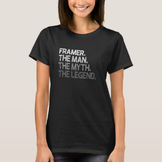 T-shirt Framer La Légende Du Mythe De L'Homme