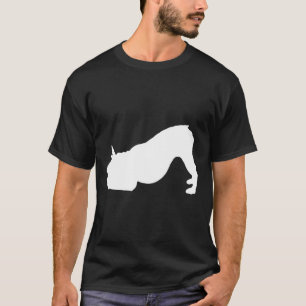 T-shirt Français Bulldog Yoga Chien bas Tee Français