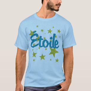 T-shirt Français d'Etoile avec des étoiles