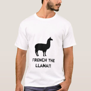 T-shirt Français le lama ! !
