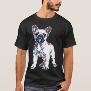 T-shirt Français mignon Français Bulldog Français Chien ch