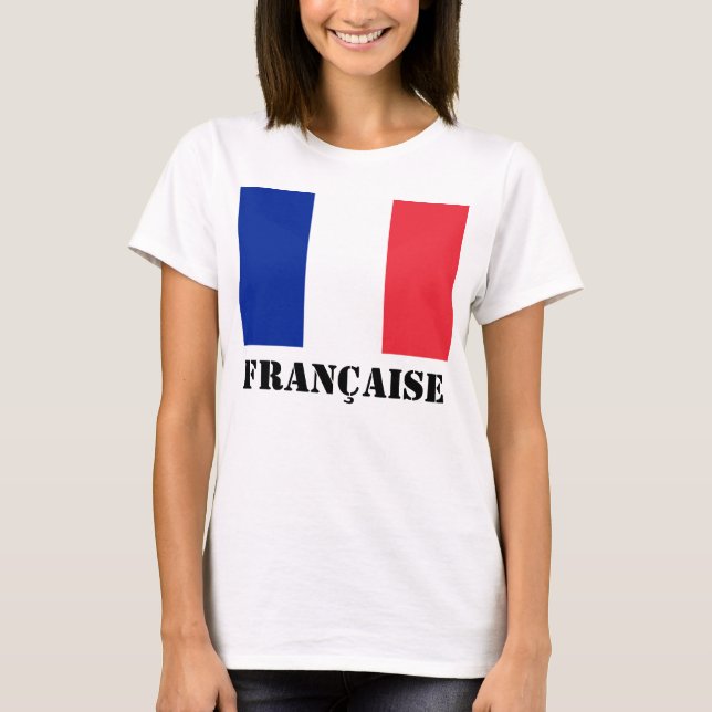 T-SHIRT FRANÇAISE (Devant)