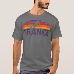 T-shirt France Courchevel La Clusaz Meribel Morzine Tignes