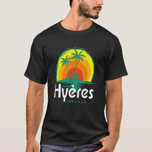 T-shirt France Hyeres (Devant)