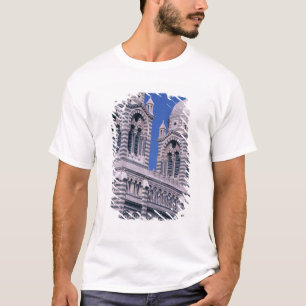 T-shirt France, Marseille, Provence. Cathédrale de la