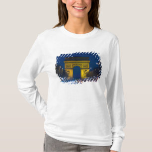T-shirt France, Paris. L'Arc de Triomphe et le