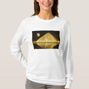 T-shirt France, Paris, Le Musée du Louvre, Nuit