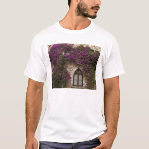 T-shirt France, Provence, Èze. Rose vif