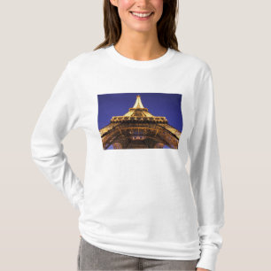 T-shirt FRANCE, Tour Eiffel de Paris, vue du soir