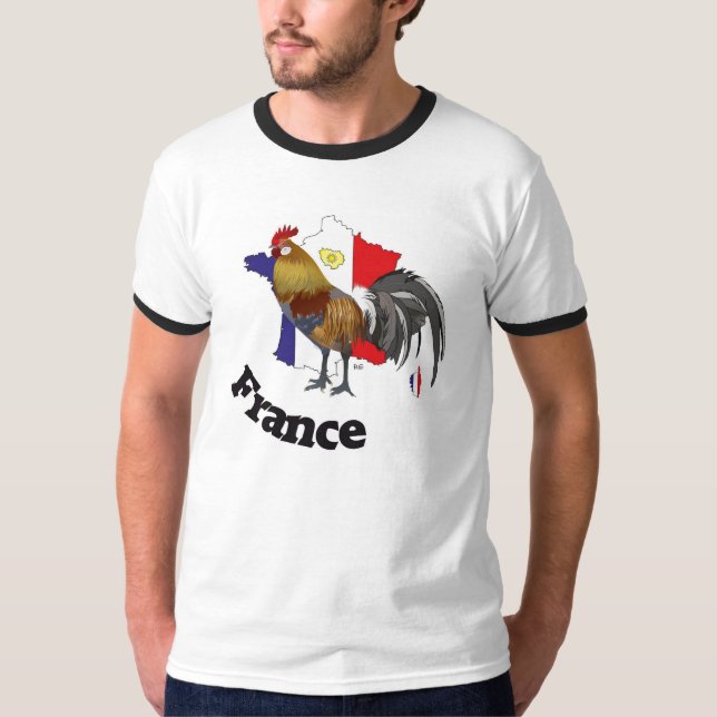 T-shirt Francfort France Francia (Devant)