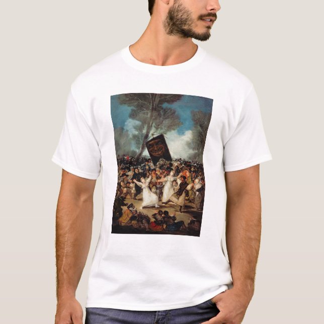 T-shirt Francisco Jose de Goya y Lucientes | l'enterrement (Devant)