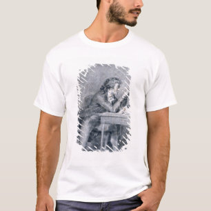 T-shirt Francois Buzot contemplant un portrait