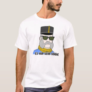 T-shirt François-Joseph Ier, empereur d'Autriche, à lunett