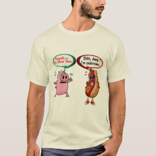 T-shirt Frank, c'est vous ? Je suis un chien infiltré Amat