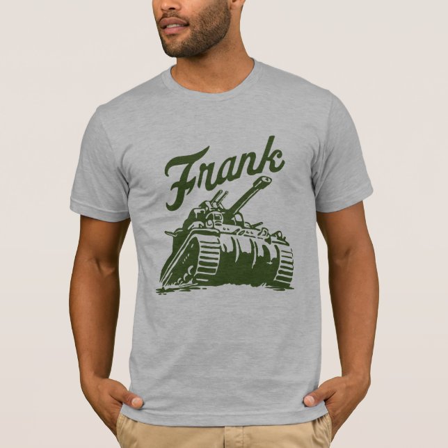 T-shirt Frank la chemise de réservoir (Devant)