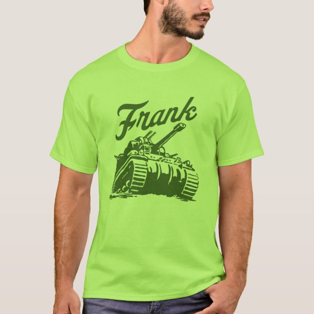 T-shirt Frank la chemise de réservoir (Devant)