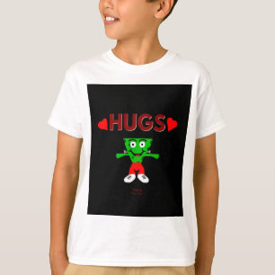 T-shirt FrankenCheese Hugs Boys White Basic T Shirt