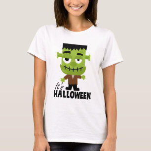 T-shirt Frankenstein C'est Halloween