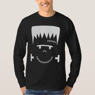 T-shirt Frankenstein Face drôle Costume d'Halloween