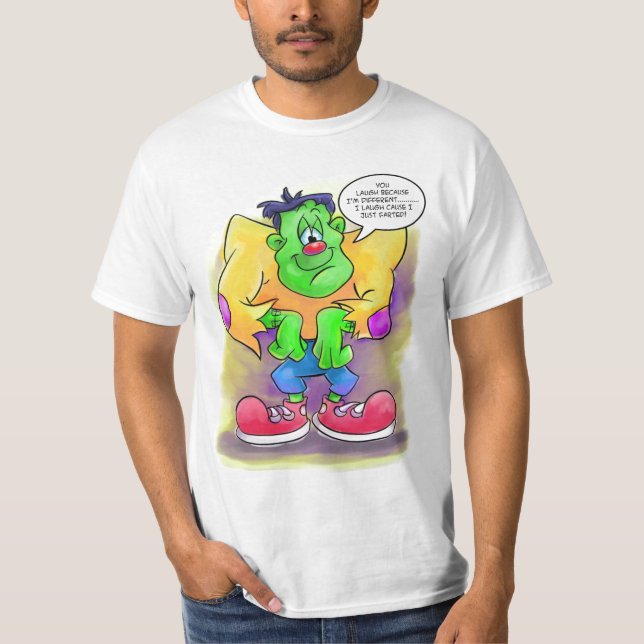 T-shirt Frankie avec la citation drôle de bande dessinée (Devant)