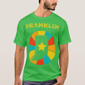 T-shirt Franklin Indiana Souvenir Vintage