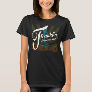 T - Shirt Franklins Tennessee mit Strahlen u.