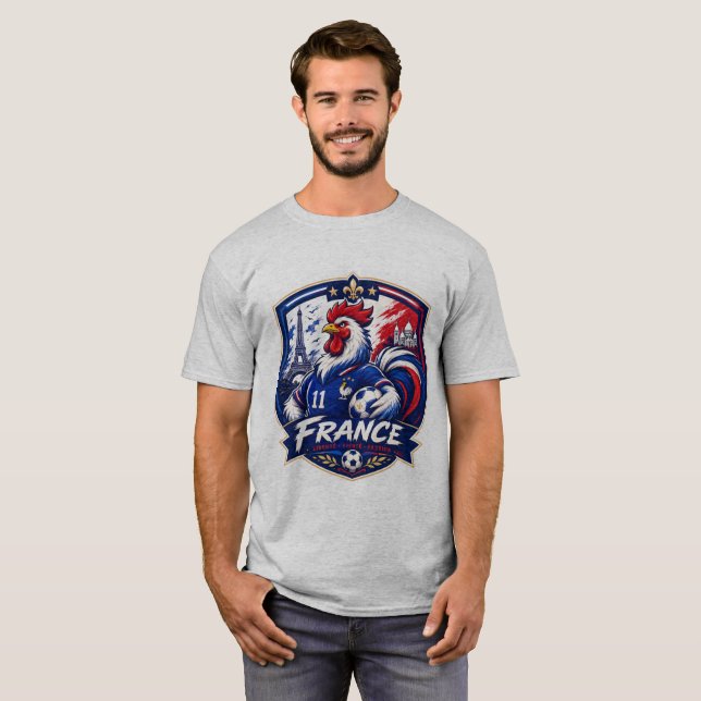T-Shirt Frankreich  (Vorne ganz)