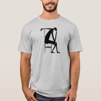 T-shirt Franz Kafka Drawing 03 Black