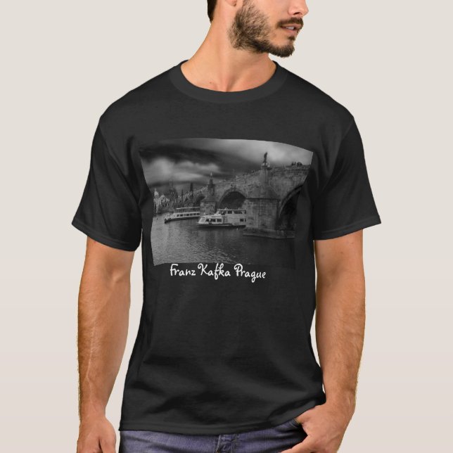 T-shirt Franz Kafka Prague (Devant)