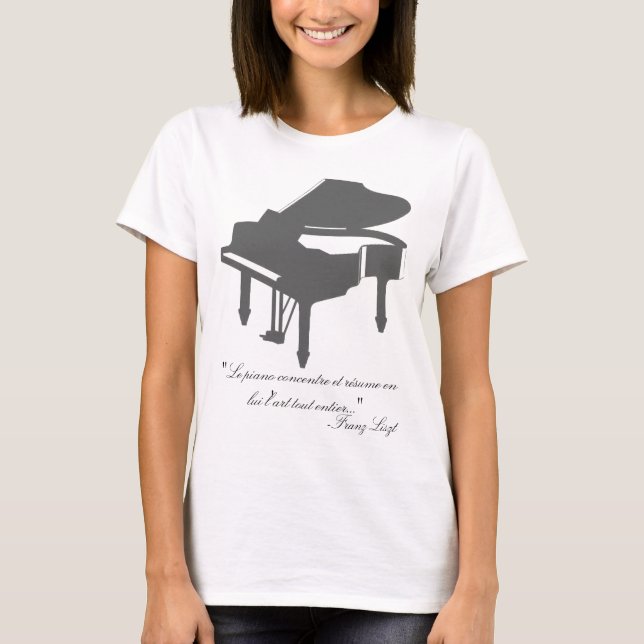 T-shirt Franz Liszt (Devant)