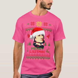 T-shirt Franz Liszt Merry Lisztmas