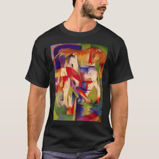 T-shirt Franz Marc Elephant Cheval Cattle
