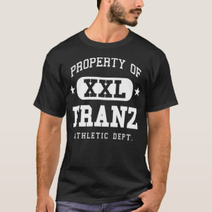 T-shirt Franz, propriété XXL Nom de famille School Retro F