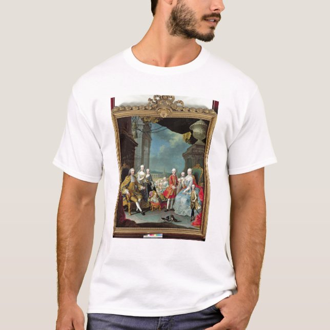 T-shirt Franz Stephan I avec son épouse Marie-Therese (Devant)