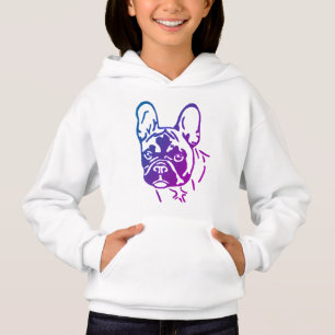 T Shirt französische Bulldogge Kopf French Bulldog