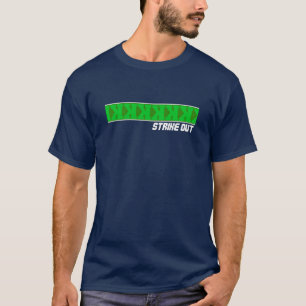 T-shirt frappe de baseball rétrograde K