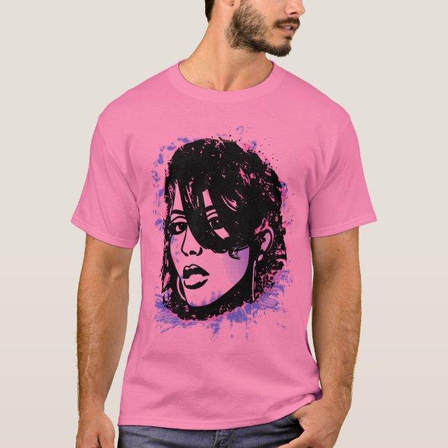 T-shirt Frappé me droit outre de mon visage (Devant)