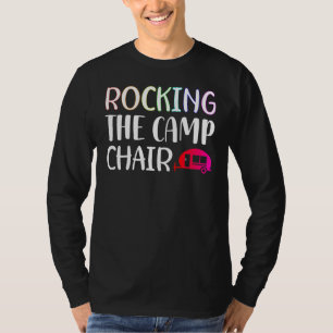 T-shirt Frapper Le Camp Chaire Camping Boondocking Pour En