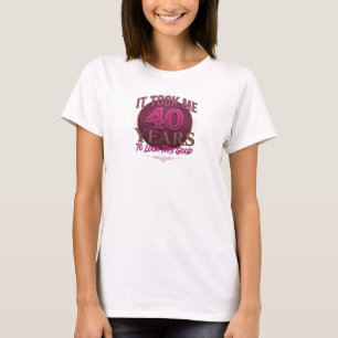 T-shirt Frapper M'A PRIS 40 À REGARDER 2D Création personn