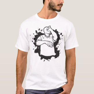 T-shirt Frappeur ici pour faire une différence