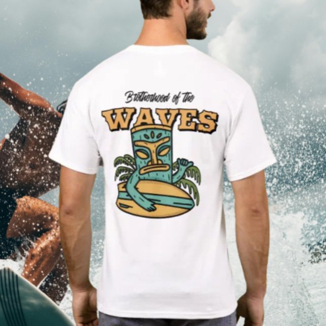 T-shirt Fraternité des vagues par Salty AF (Créateur téléchargé)