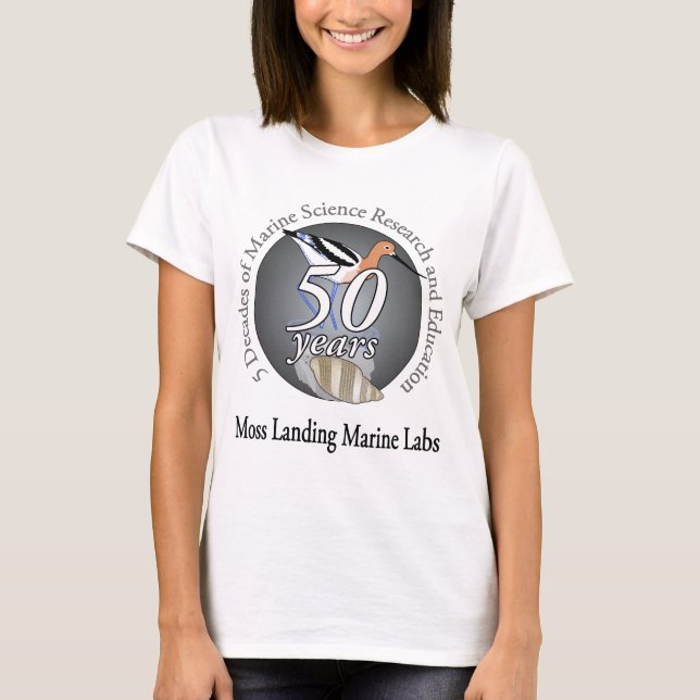 T - Shirt (Frauen): Grundlegend, wandeln Vogel/um (Vorderseite)