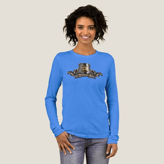 T - Shirt (Frauen) Langschläfer (Bella+Leinwand) (Volle Vorderseite)
