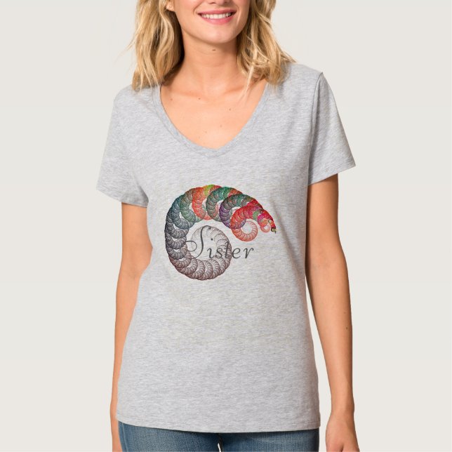 T - Shirt, Frauen, Schwester T-Shirt (Vorderseite)