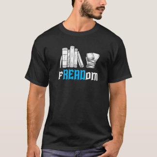 T-shirt Freadom Vintage Retro I Lire Livres Interdits