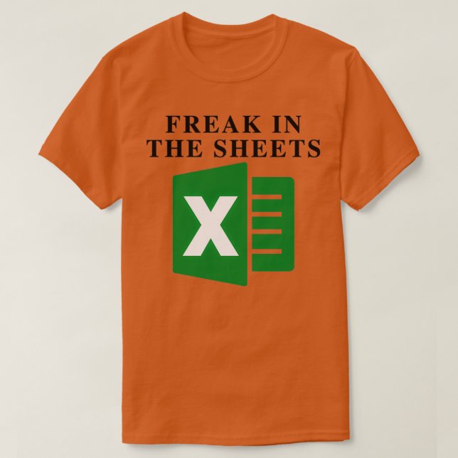 T-shirt Freak dans les feuilles 6 (Design devant)