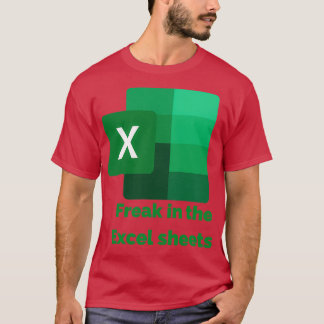 T-shirt Freak dans les feuilles Excel