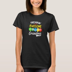 T-shirt Freakin grand Bingo grand-mère reine de bingo