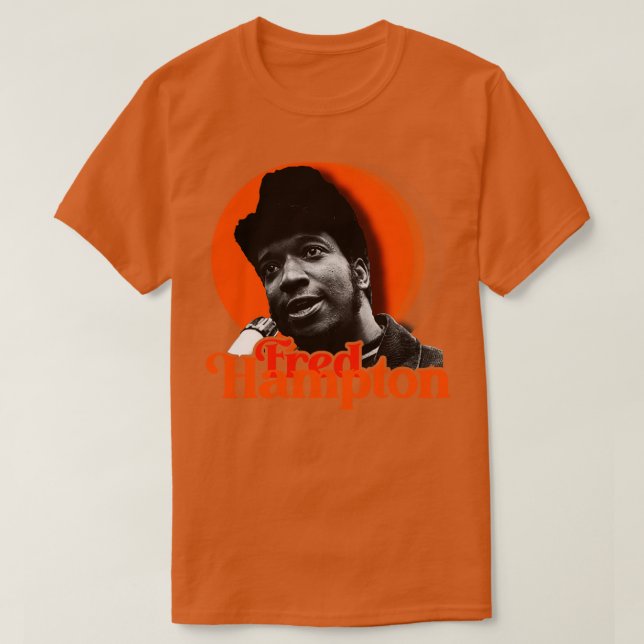 T-shirt Fred Hampton BPP Activiste et Tribut révolutionnai (Design devant)