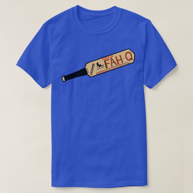 T-shirt Fred OBannion Cricket Bat FAHQ (Design devant)
